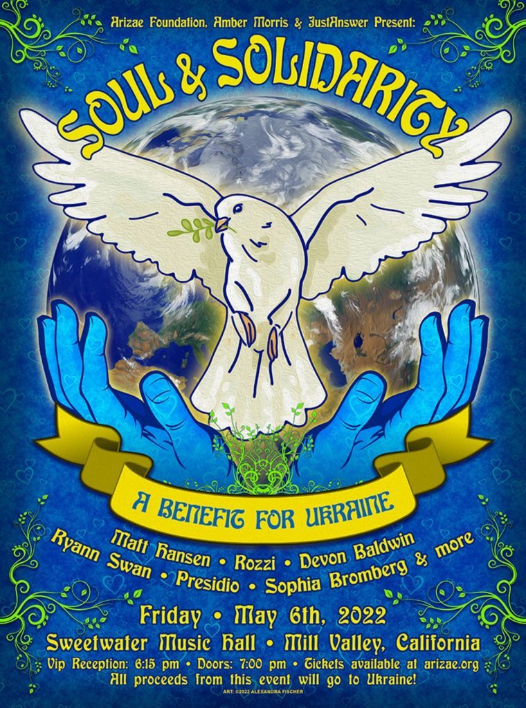 Soul & Solidarity benefits concert post 2022