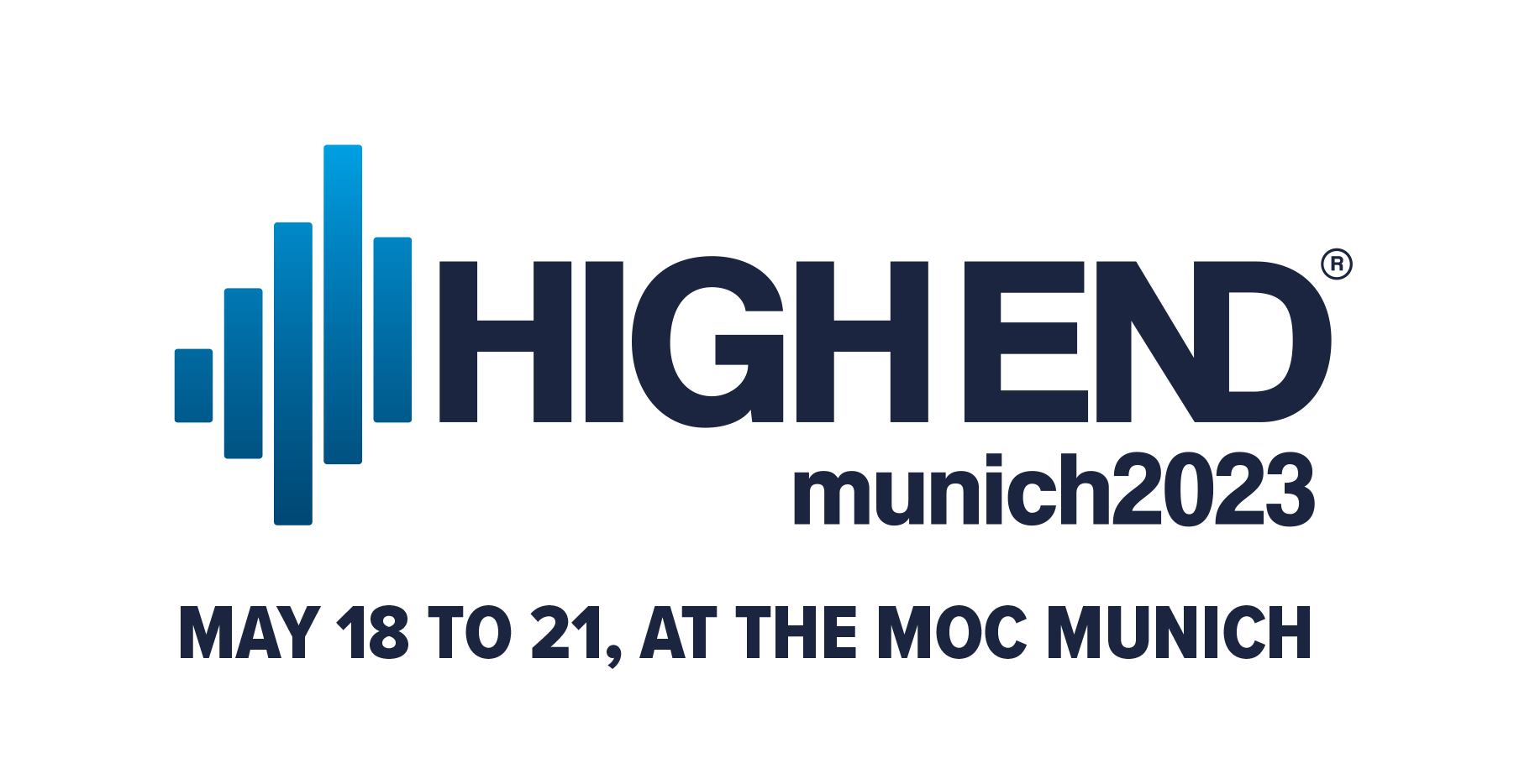 High End Munich 2023 logo and dates